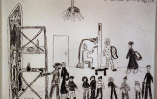 La parete sotto il quadro La parete sotto il quadro