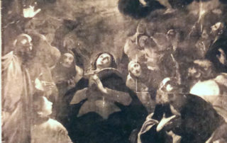 La parete sotto il quadro La parete sotto il quadro